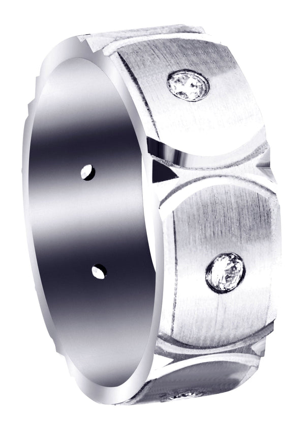 Diamond Mens Wedding Band | 0.3 Carats (Colby)