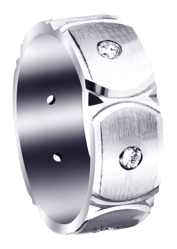 Diamond Mens Wedding Band | 0.3 Carats (Colby)