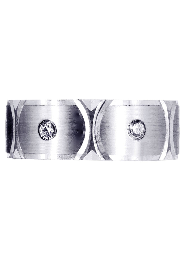 Diamond Mens Wedding Band | 0.3 Carats (Colby)