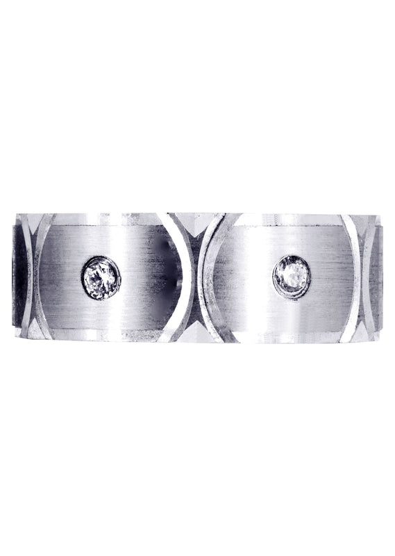 Diamond Mens Wedding Band | 0.3 Carats (Colby)