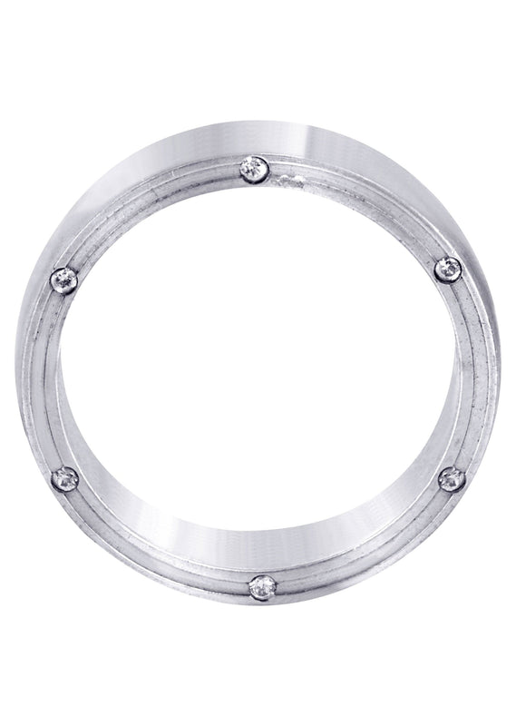 Diamond Mens Wedding Band | 0.108 Carats (Brycen)