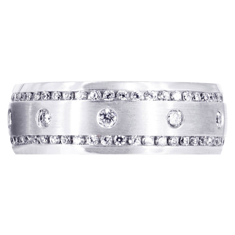 Diamond Mens Engagement Ring | 0.96 Carats (Mohamed)