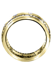 Yellow Gold Diamond Mens Engagement Ring | 0.96 Carats (Mohamed)