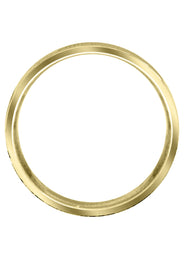 Yellow Gold Diamond Mens Wedding Band | 0.04 Carats (Brock)