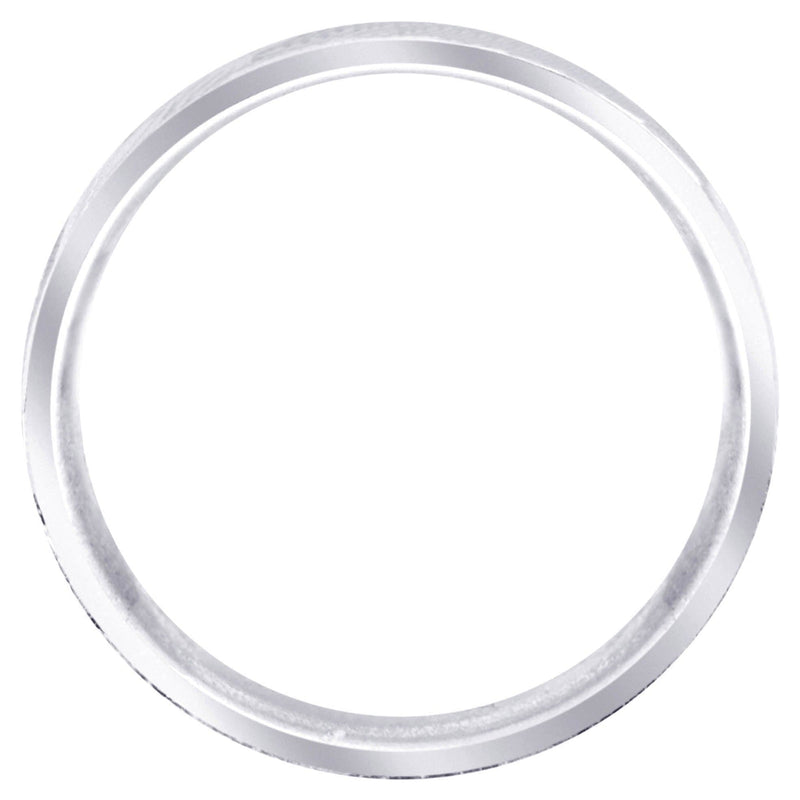 Diamond Mens Wedding Band | 0.25 Carats | Satin Finish (Maximiliano)