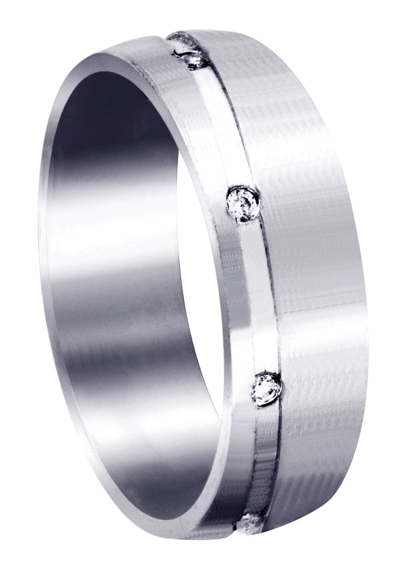 Diamond Mens Wedding Band | 0.16 Carats (Jamison)