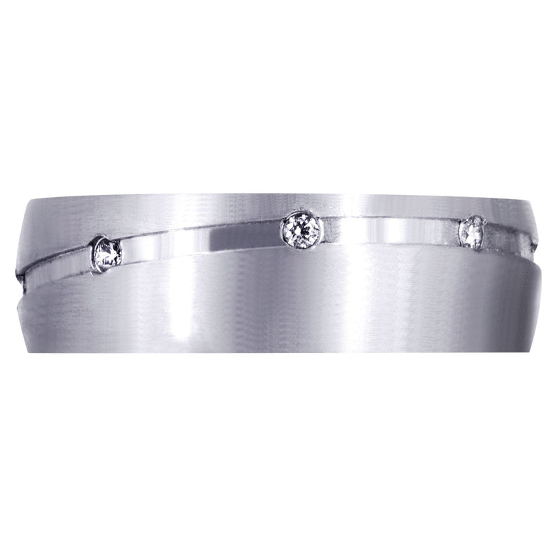 Diamond Mens Wedding Band | 0.16 Carats (Jamison)
