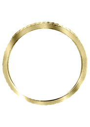 Yellow Gold Diamond Mens Wedding Band | 0.1 Carats (Odin)