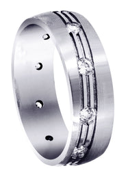 Diamond Mens Wedding Band | 0.5 Carats (Hendrix)