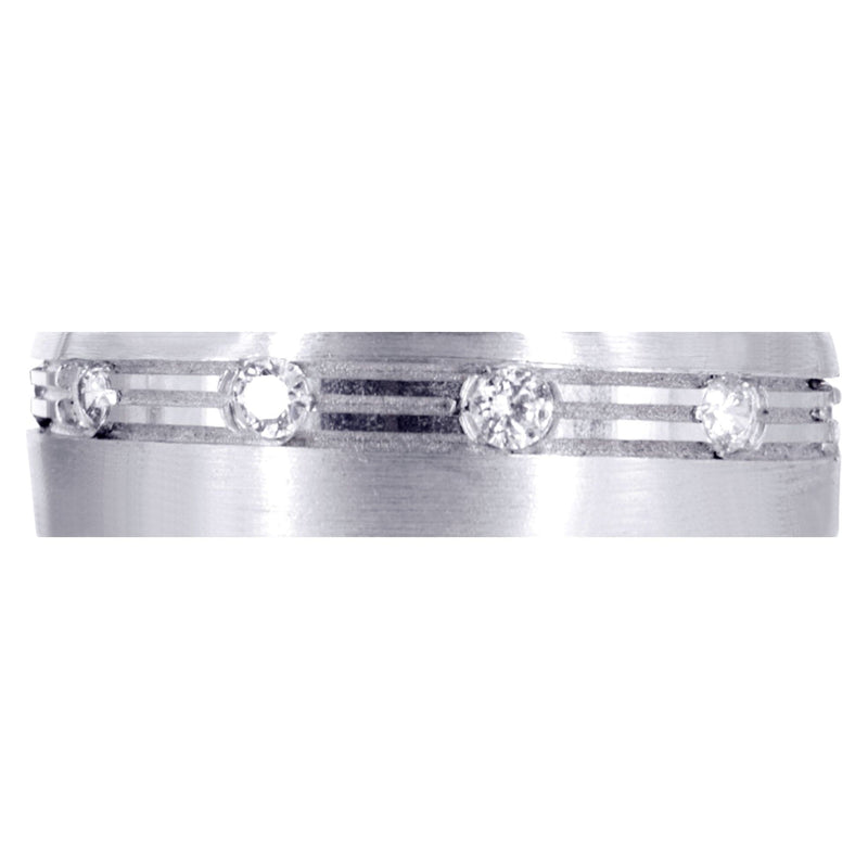 Diamond Mens Wedding Band | 0.5 Carats (Hendrix)