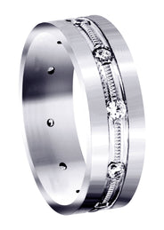 Diamond Mens Wedding Band | 0.5 Carats (Franklin)