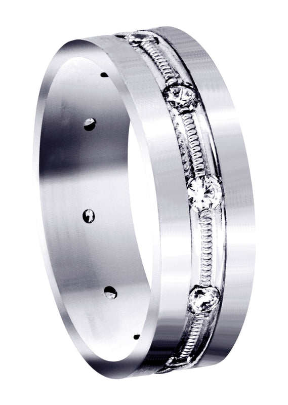 Diamond Mens Wedding Band | 0.5 Carats (Franklin)
