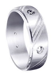 Diamond Mens Wedding Band | 0.25 Carats (Raul)