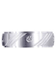 Diamond Mens Wedding Band | 0.25 Carats (Raul)