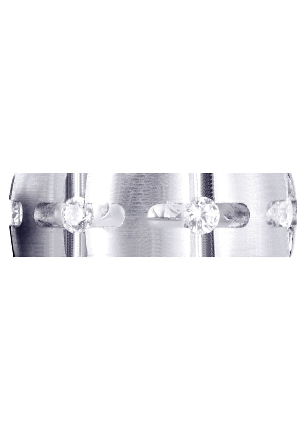 Diamond Mens Wedding Band | 0.7 Carats | Satin Finish (Phoenix)