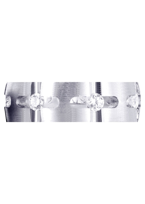 Diamond Mens Wedding Band | 0.7 Carats | Satin Finish (Phoenix)