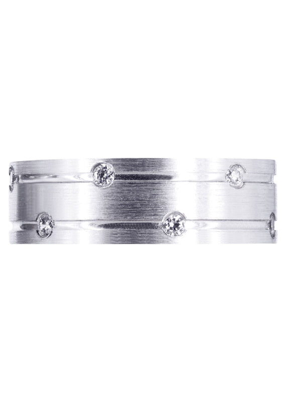 Diamond Mens Wedding Band | 0.36 Carats (Albert)