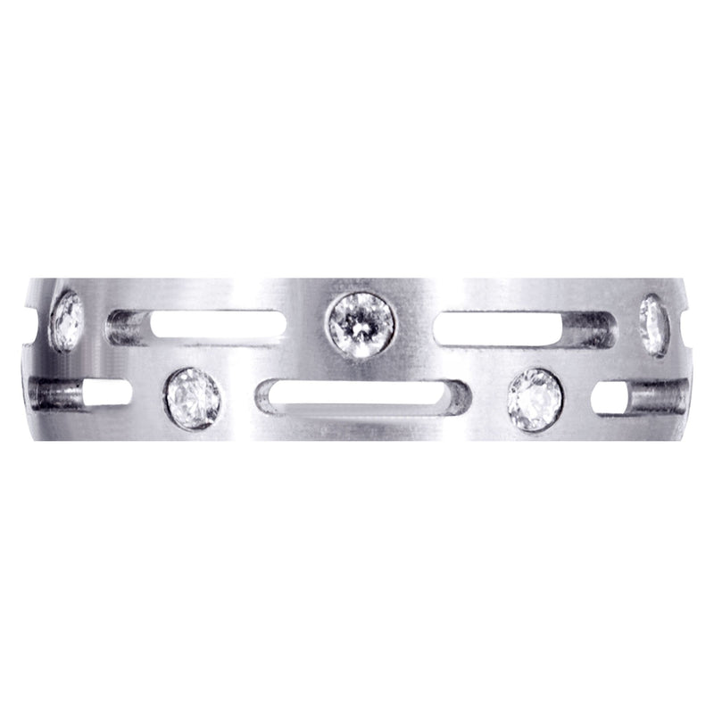 Unique Mens Wedding Band | 0.6 Carats (Lawson)