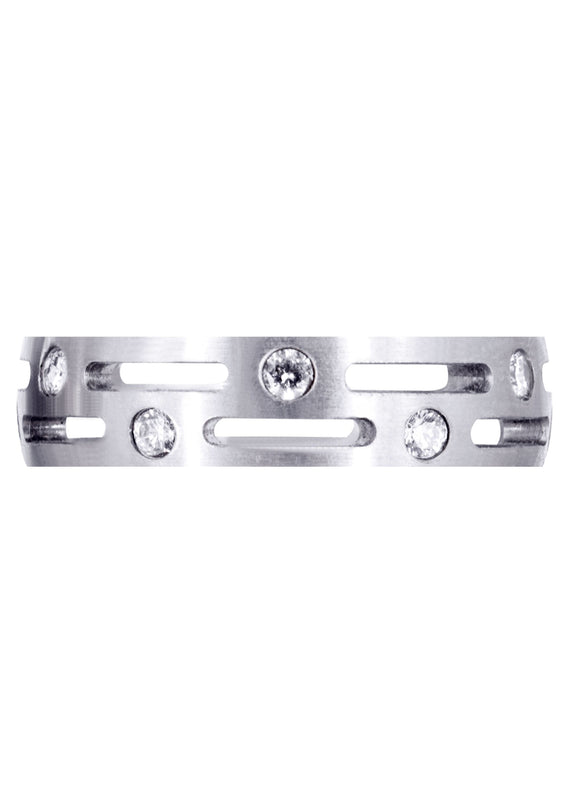 Unique Mens Wedding Band | 0.6 Carats (Lawson)