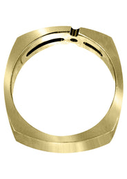 Yellow Gold Diamond Mens Engagement Ring | 0.05 Carats (Kayson)