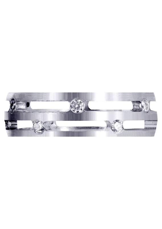 Diamond Mens Wedding Band | 0.6 Carats (Ibrahim)