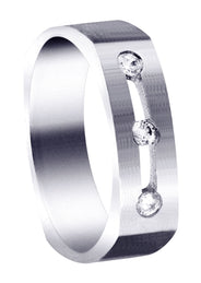Diamond Mens Wedding Band | 0.15 Carats (Philip)