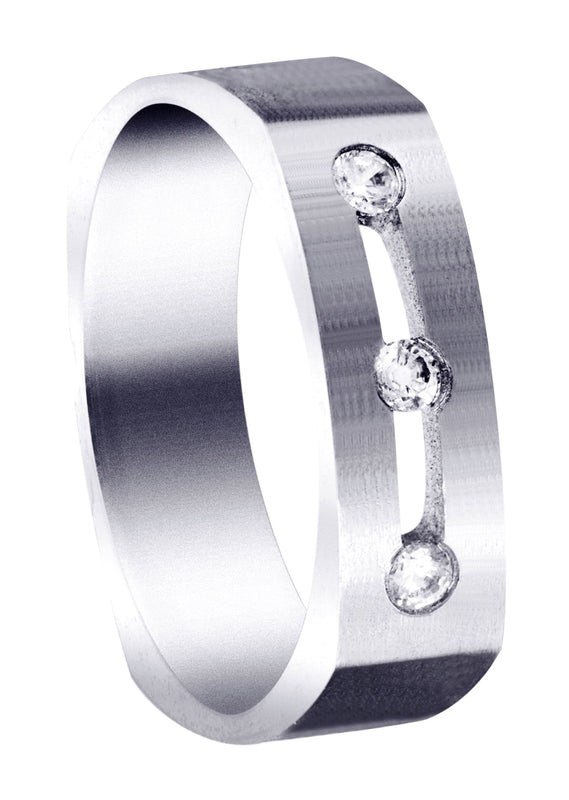 Diamond Mens Wedding Band | 0.15 Carats (Philip)