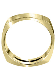 Yellow Gold Diamond Mens Wedding Band | 0.15 Carats (Philip)