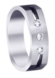 Mens Wedding Band | Satin Finish (Ronald)