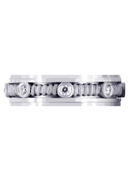 Diamond Mens Wedding Band | 0.24 Carats | Sand Blast Finish (Johnathan)