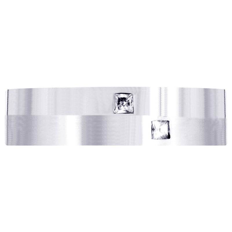 Diamond Mens Wedding Band | 0.1 Carats (Hugo)
