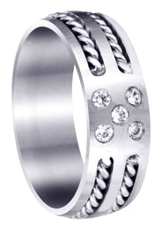 Diamond Mens Wedding Band | 0.15 Carats (Jonas)