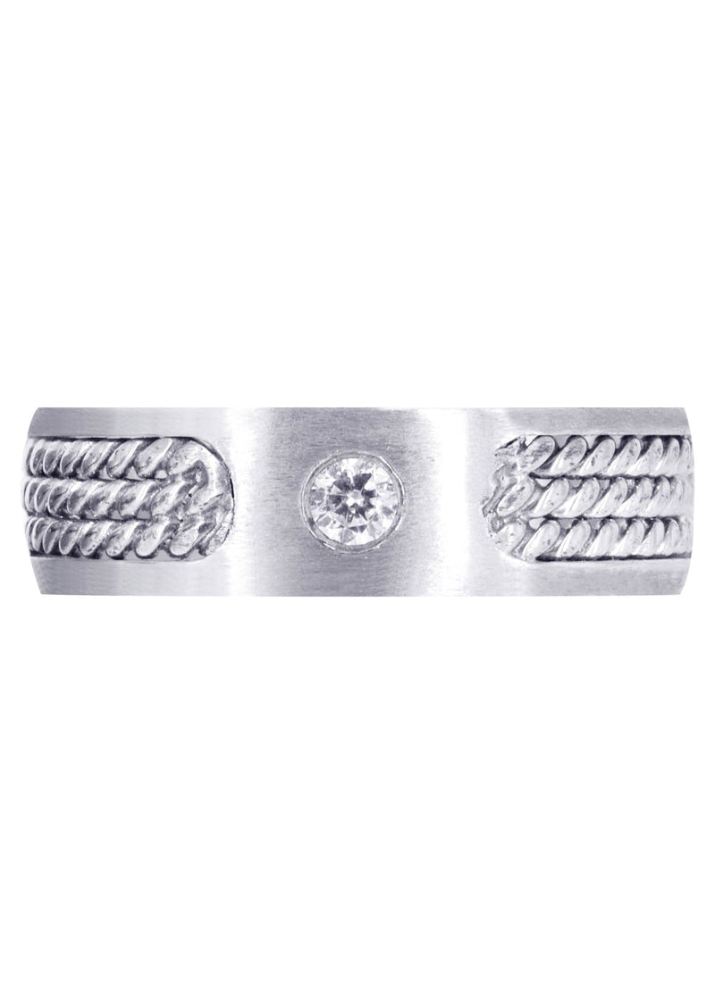 Diamond Mens Engagement Ring | 0.1 Carats (Damon)