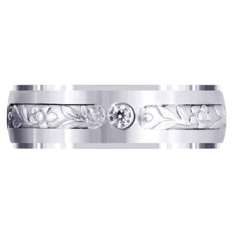 Diamond Mens Engagement Ring | 0.28 Carats | Satin Finish (Barrett)