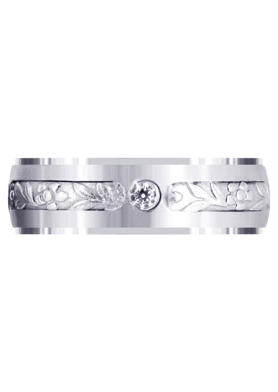 Diamond Mens Engagement Ring | 0.28 Carats | Satin Finish (Barrett)