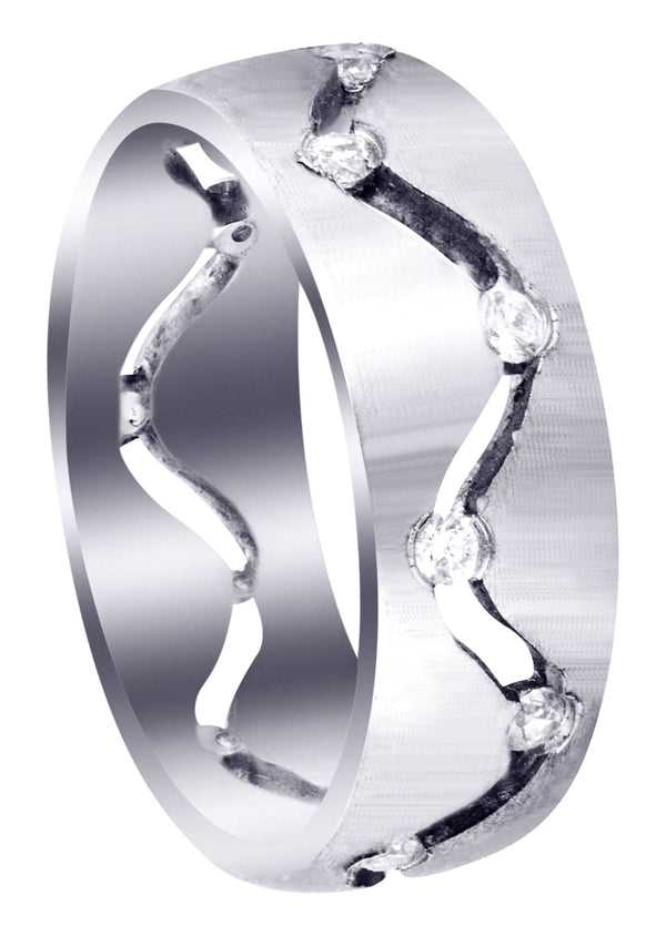Diamond Mens Wedding Band | 0.36 Carats (Danny)