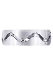 Diamond Mens Wedding Band | 0.36 Carats (Danny)