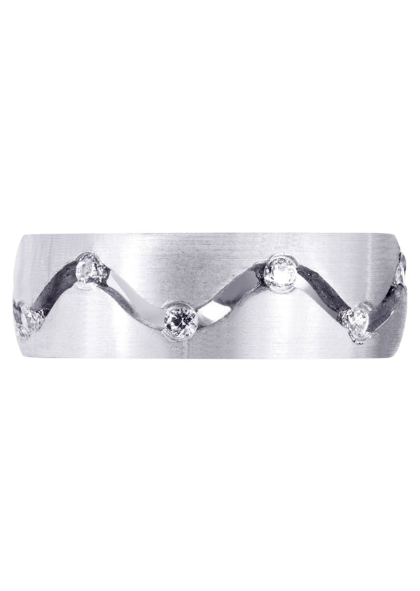 Diamond Mens Wedding Band | 0.36 Carats (Danny)