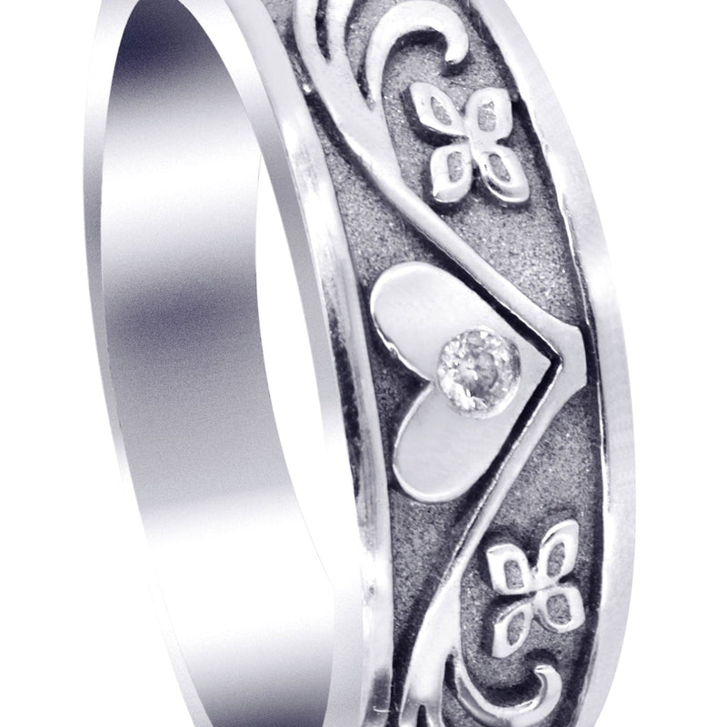 Diamond Mens Wedding Band | 0.03 Carats (Keith)