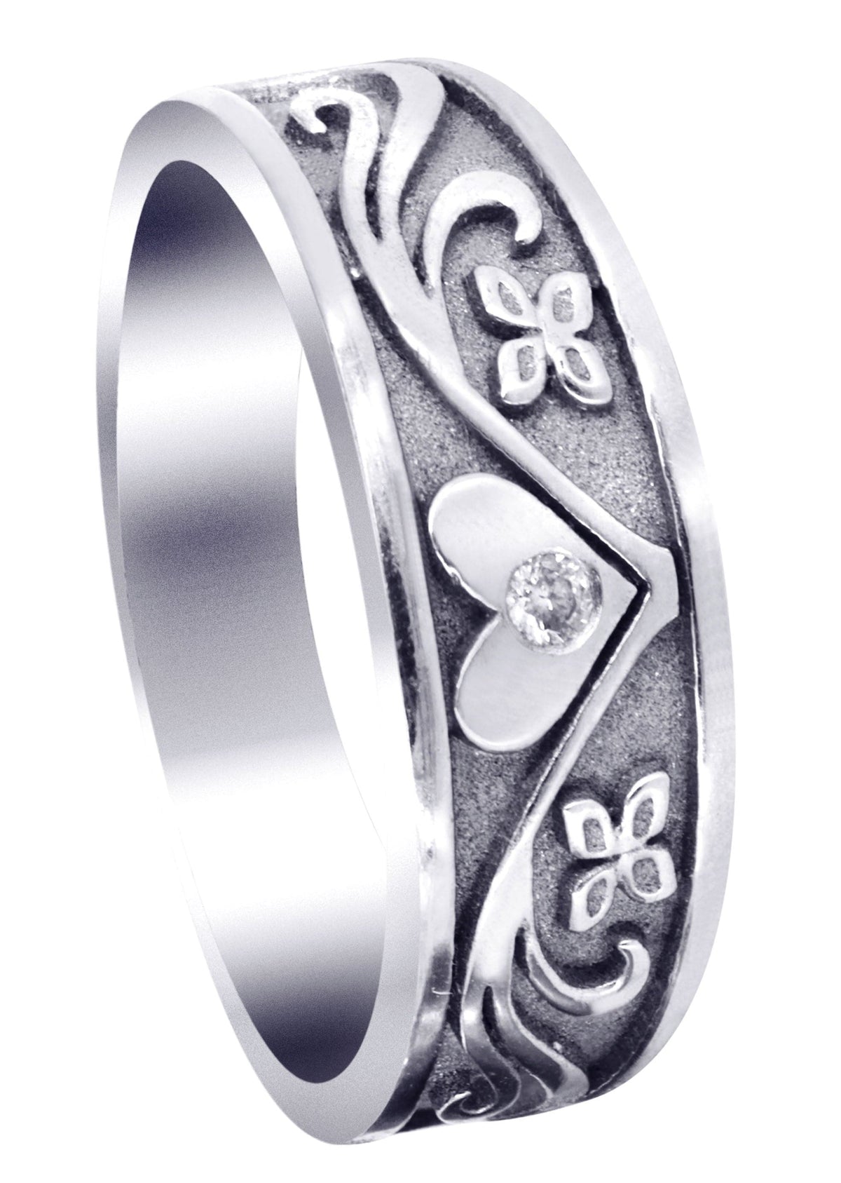 Diamond Mens Wedding Band | 0.03 Carats (Keith)