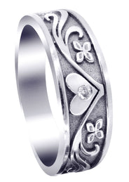 Diamond Mens Wedding Band | 0.03 Carats (Keith)