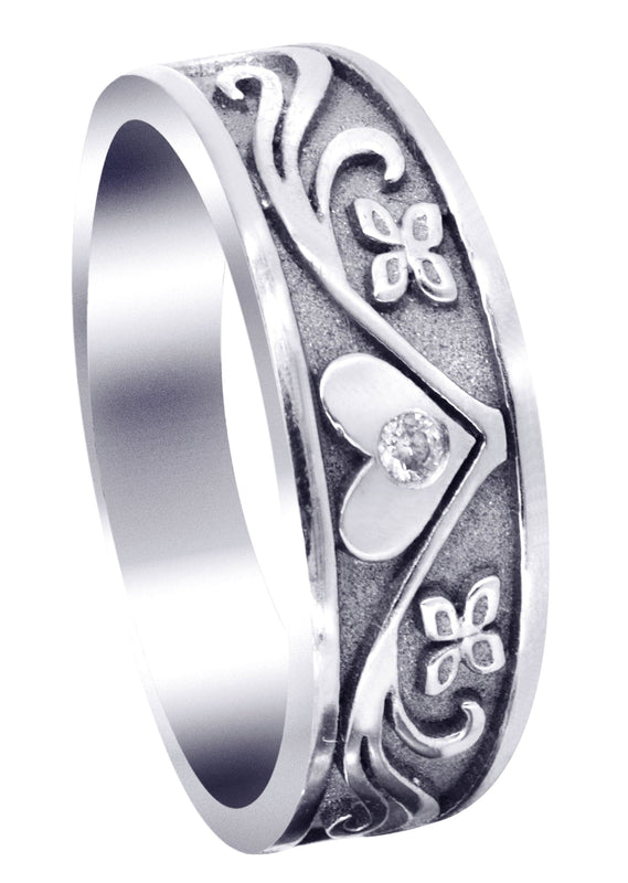 Diamond Mens Wedding Band | 0.03 Carats (Keith)