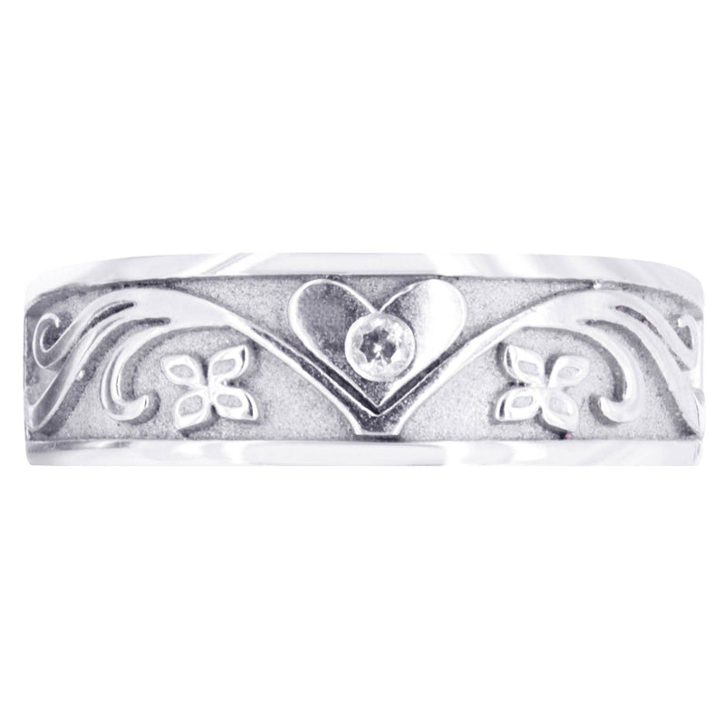 Diamond Mens Wedding Band | 0.03 Carats (Keith)