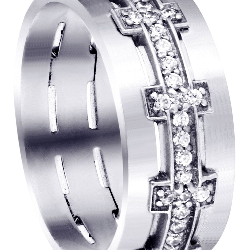 Diamond Mens Wedding Band | 0.7 Carats (Milan)