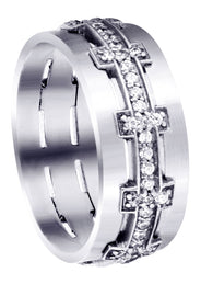 Diamond Mens Wedding Band | 0.7 Carats (Milan)