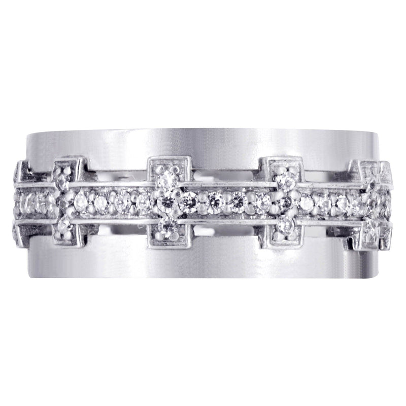 Diamond Mens Wedding Band | 0.7 Carats (Milan)