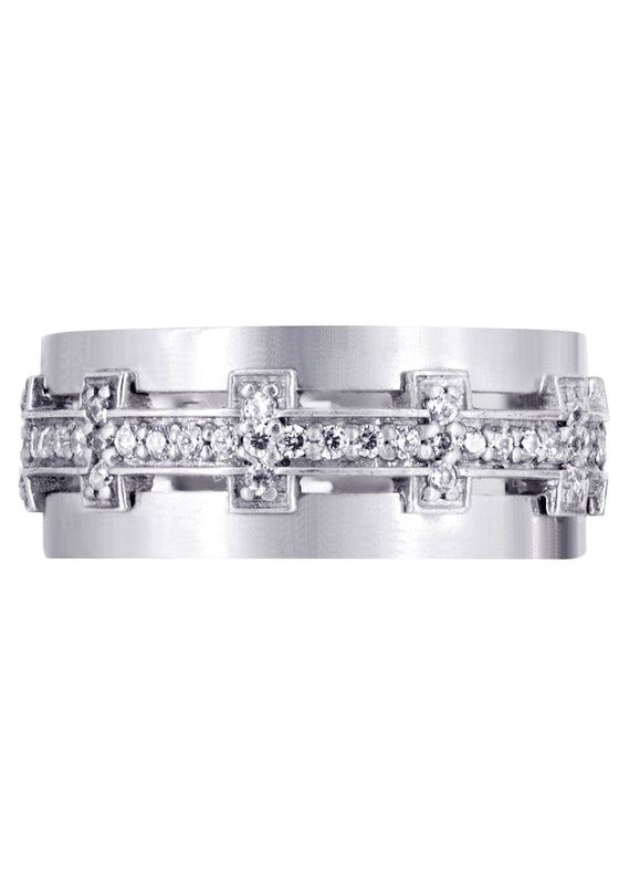 Diamond Mens Wedding Band | 0.7 Carats (Milan)
