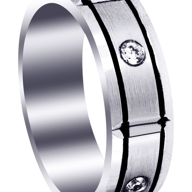Diamond Mens Wedding Band | 0.25 Carats (Zachariah)