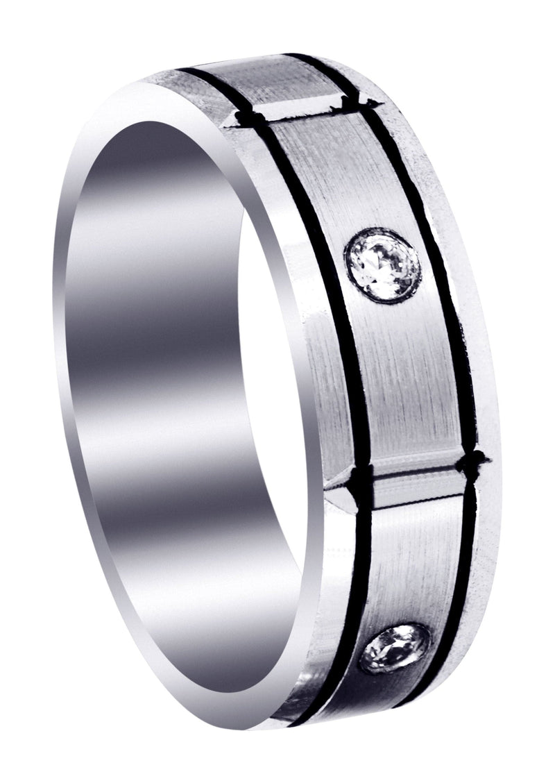 Diamond Mens Wedding Band | 0.25 Carats (Zachariah)
