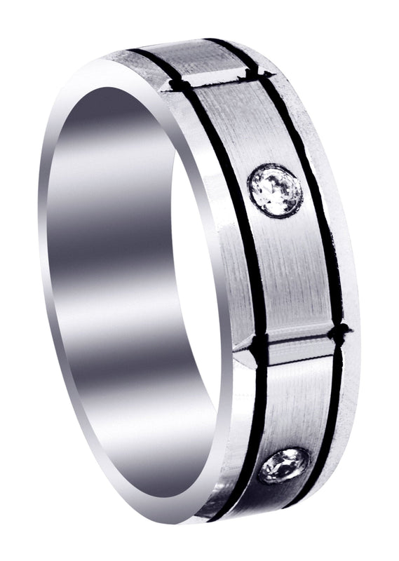 Diamond Mens Wedding Band | 0.25 Carats (Zachariah)
